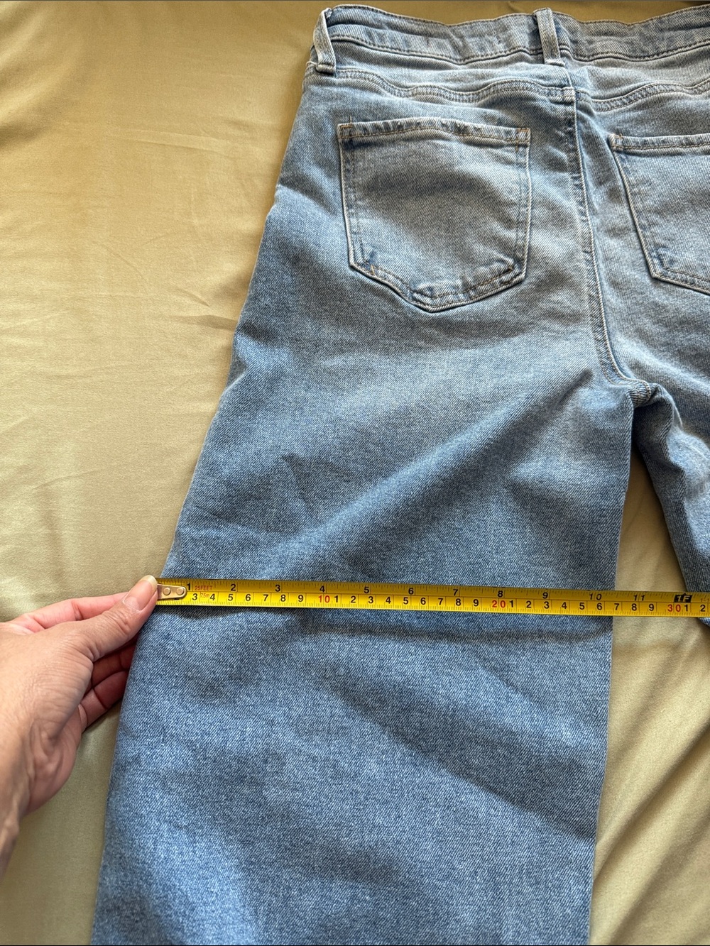 BCBGeneration Light Blue Straight Leg Jeans - Picture 8 of 11